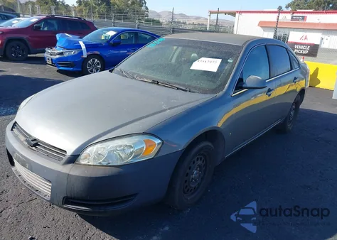2008 Chevrolet Impala Police z USA, uszkodzony, nr VIN 2G1WS553989186586